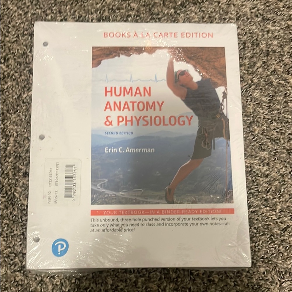 Human Anatomy & Physiology Book - White Cover